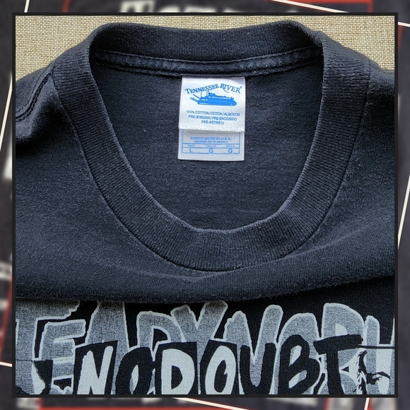 Vintage No Doubt 🎸 Tour Shirt Gwen Stefani 00s 2002 graphic t-shirt - Picture 3 of 12